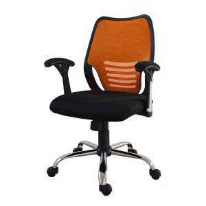 Y-1752 Ergonomically contoured back lift mesh armchair