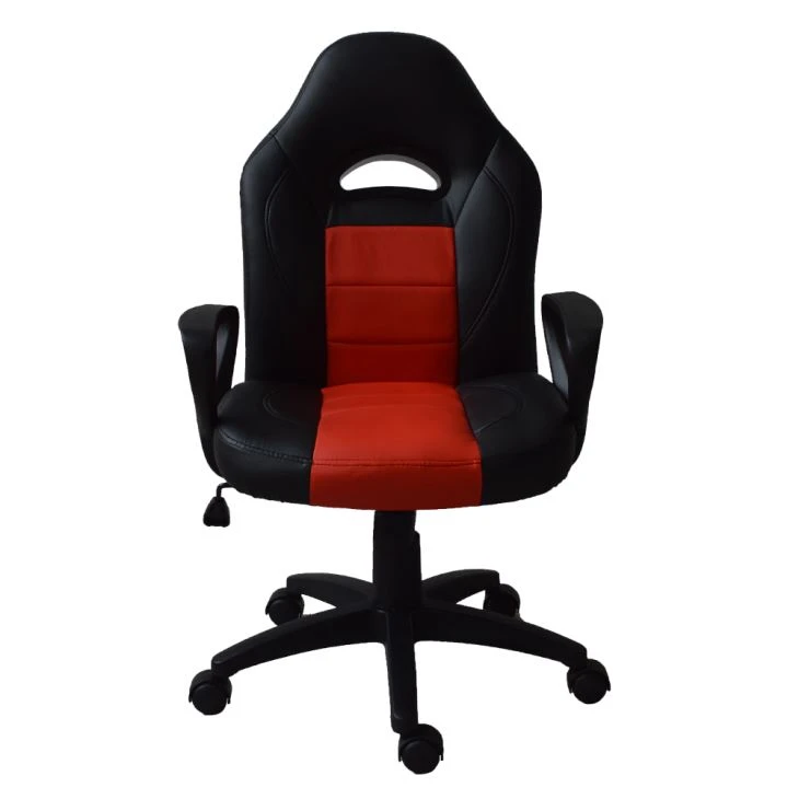 Y-2838S Quality High Back Red and White Office Racing Chair